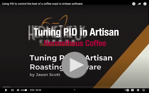 Hermetheus Coffee - Tuning PID in Artisan