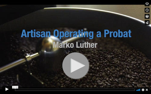 Marko Luther - Artisan Operating a Probat Probatone