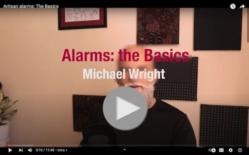 Michael Wright - Alarms: the Basics