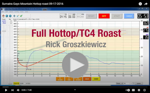 Rick Groszkiewicz - Full Hottop/TC4 Roast