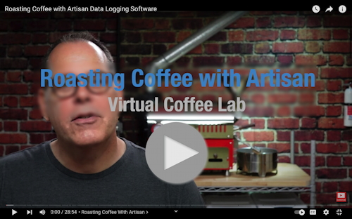 Virtual Coffee Lab - Roasting Coffee with Artisan Data Logging Software